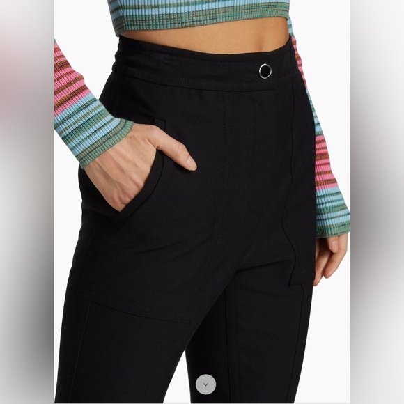 Derek Lam 10 Crosby Noor Seamed High-Waist Pants - Picture 6 of 14